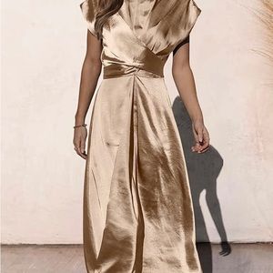 Satin MIDI dress